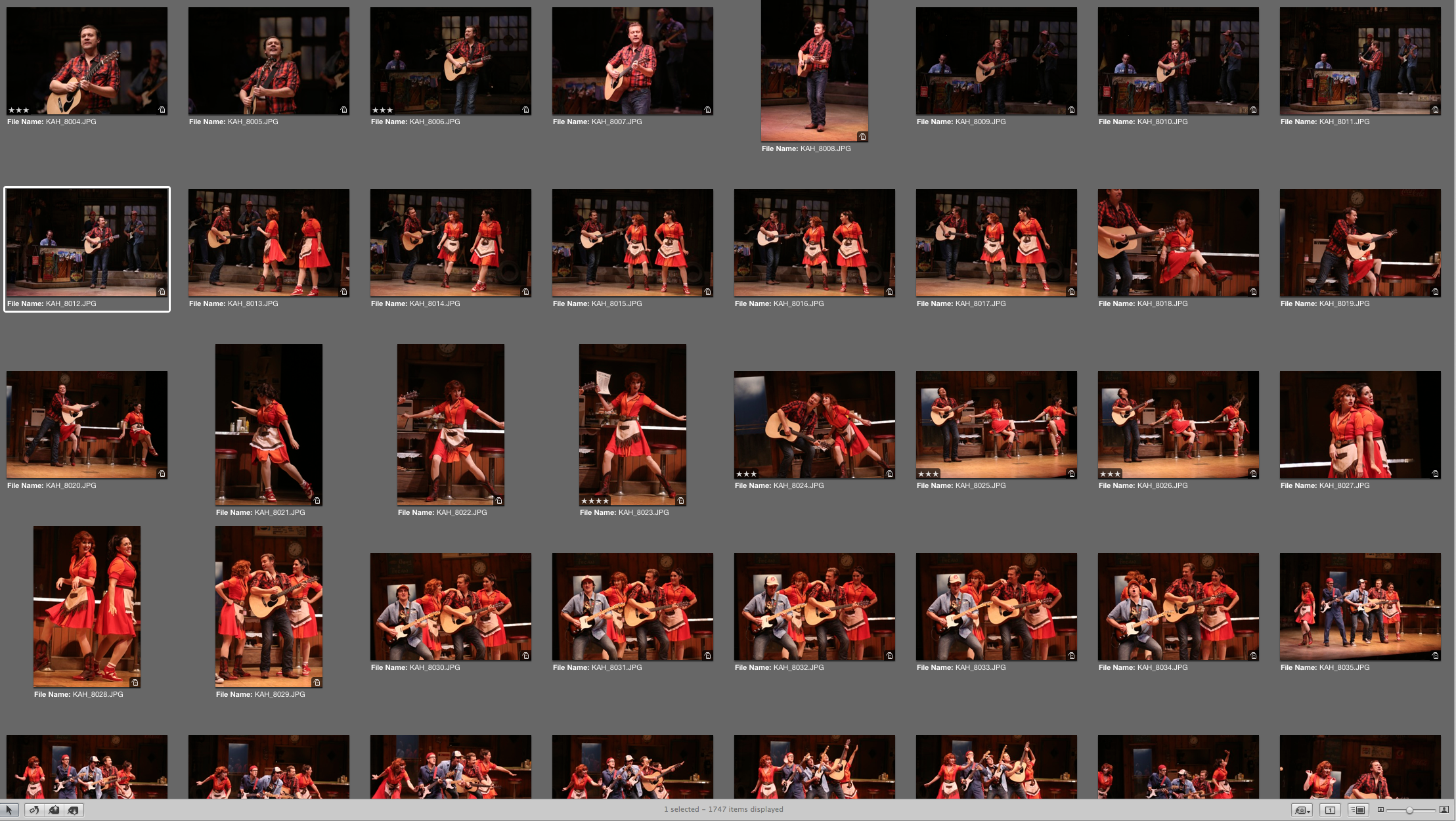 Editing 1700 Photos for Geva Theatre