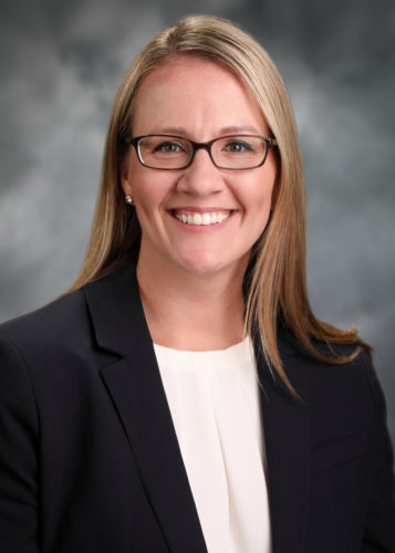 portrait of a woman with a studio background