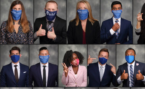 grid of masked portrait subjects