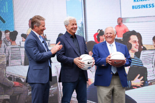 business leaders including JP Morgan Chase's James Dimon